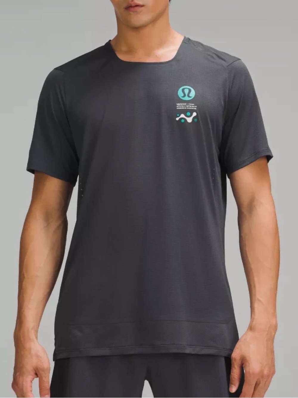 Lululemon Fast and Free Road to Trail Short Sleeve Shirt Grey
